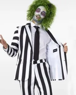 Beetlejuice Anzug - Suitmeister -Halloween Kostüme Herren Verkäufe beetlejuice anzug suitmeister opposuits anzug beetlejuice kostuem anzug beetlejuice verkleidung gestreifter anzug 54381 2