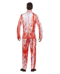 Blutiger Anzug Mit Krawatte -Halloween Kostüme Herren Verkäufe blutiger anzug mit krawatte kostuemanzug mit blutspritzer fuer halloween blood drip suit 35779 4