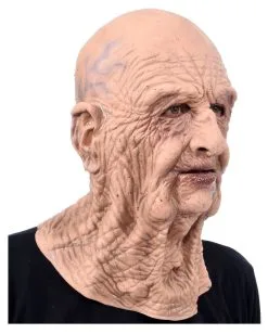 Böser Greis Maske -Halloween Kostüme Herren Verkäufe boeser opa maske grossvater maske halloween maske faschings maske 15375 03