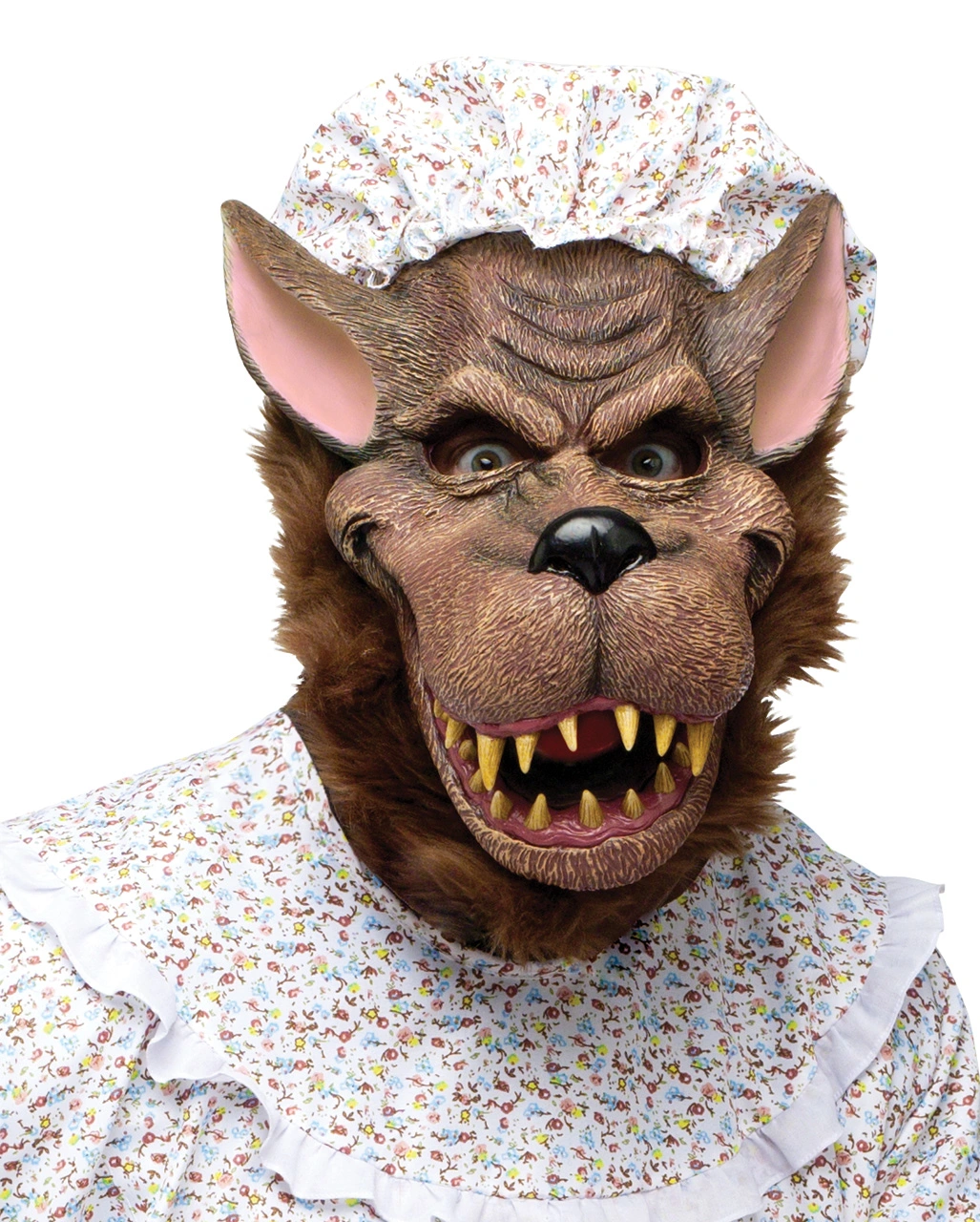 Böser Wolf Im Oma Kostüm 2 Böser Wolf Im Oma Kostüm – Bild 2