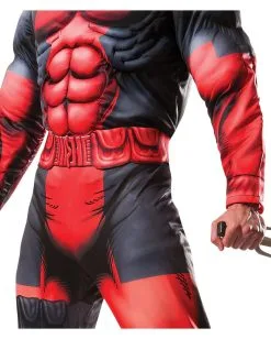 Deadpool Deluxe Kostüme -Halloween Kostüme Herren Verkäufe deadpool deluxe kostuem marvel verkleidung deadpool merchandise superheld kostuem 26404 3