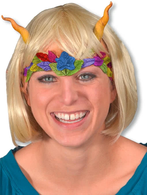 Feen Halbmaske Mit Perücke 1 Feen Halbmaske Mit Perücke