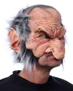 Gobblin Maske -Halloween Kostüme Herren Verkäufe gobblin maske mit haaren kobold maske zwergen maske troll maske 24298 03