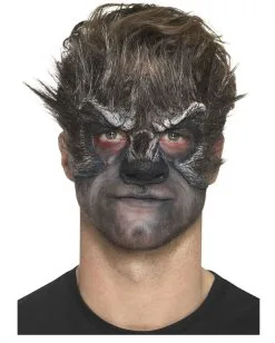 Haarige Werwolf Schaumlatex Applikation -Halloween Kostüme Herren Verkäufe haarige werwolf schaumlatex applikation werewolf mask werwolf head prosthetic 5