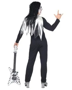 Heavy Metal Rock Star Kostüm -Halloween Kostüme Herren Verkäufe heavy metal rocker kostuem heavy metal rocker mens costume 70er jahre kostuem kiss kostuem 36604 02