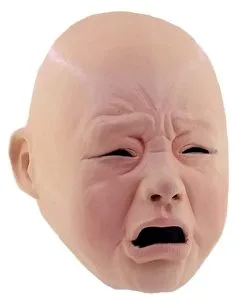 Heulende Baby Maske -Halloween Kostüme Herren Verkäufe heulende baby maske weinende baby maske crying baby mask faschings maske 53064 04