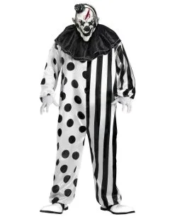 Killer Clown Kostüm -Halloween Kostüme Herren Verkäufe horror clown kostuem halloween clown kostuem killerclown kostuem crazy killer clown costume 21199 3