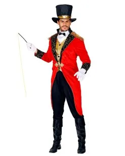 Klassisches Zirkusdirektor Herrenkostüm -Halloween Kostüme Herren Verkäufe klassisches zirkusdirektor herrenkostuem ringmaster costume karnevalkostuem 38123 02