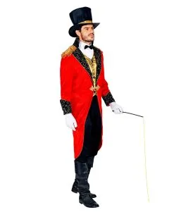 Klassisches Zirkusdirektor Herrenkostüm -Halloween Kostüme Herren Verkäufe klassisches zirkusdirektor herrenkostuem ringmaster costume karnevalkostuem 38123 03