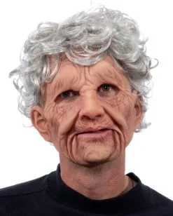 Oma Maske Aus Softlatex -Halloween Kostüme Herren Verkäufe oma maske aus softlatex grossmutter maske aus latex grandma mask halloween maske 16514 04