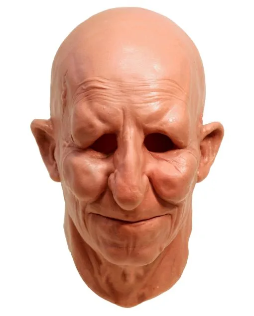 Opa Maske Aus Schaumlatex -Halloween Kostüme Herren Verkäufe opa maske aus schaumlatex realistische gesichtsmasken grandpa mask bild1 17739