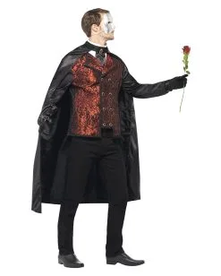 Phantom Der Oper Kostüm -Halloween Kostüme Herren Verkäufe phantom der oper kostuem edle halloween verkleidung phantom herren kostuem oper 24558 2