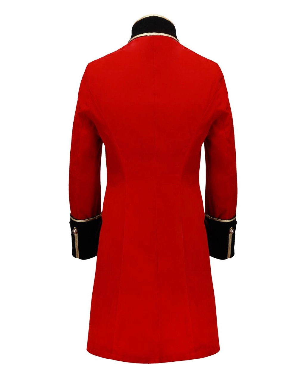 Rote Military Jacke Mit Goldborte 6 Rote Military Jacke Mit Goldborte – Bild 6