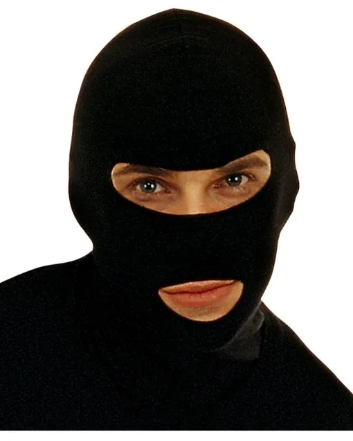 Schwarze Sturmhaube -Halloween Kostüme Herren Verkäufe schwarze sturmhaube bankrauber muetze militaermuetze 15304 1