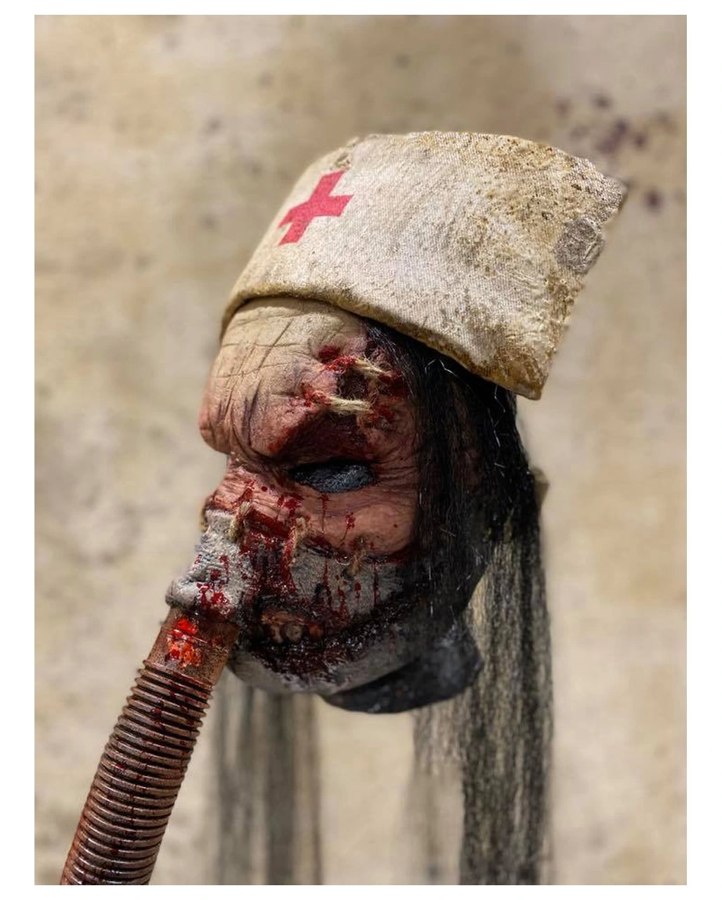 Silent Nurse Horror Maske 2 Silent Nurse Horror Maske – Bild 2