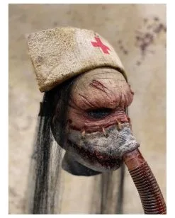 Silent Nurse Horror Maske 8 Silent Nurse Horror Maske -Halloween Kostüme Herren Verkäufe silent nurse horrormaske halloween und horror masken fuer haunted maze und geisterhaus nurse mask 50631 4