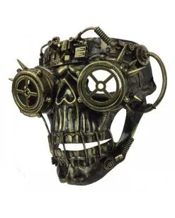 Steampunk Totenkopf Maske -Halloween Kostüme Herren Verkäufe steampunk totenkopf maske steampunk skull mask cosplay kostuemzubehoer 50506 03