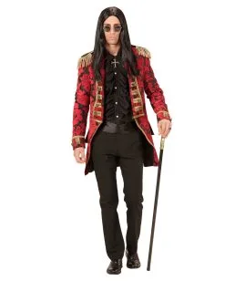 Venezianischer Frack Mit Goldborte -Halloween Kostüme Herren Verkäufe venezianischer piratenfrack jaquard frack herrenkostuem bild3 27151