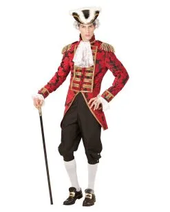 Venezianischer Frack Mit Goldborte -Halloween Kostüme Herren Verkäufe venezianischer piratenfrack jaquard frack herrenkostuem bild4 27151