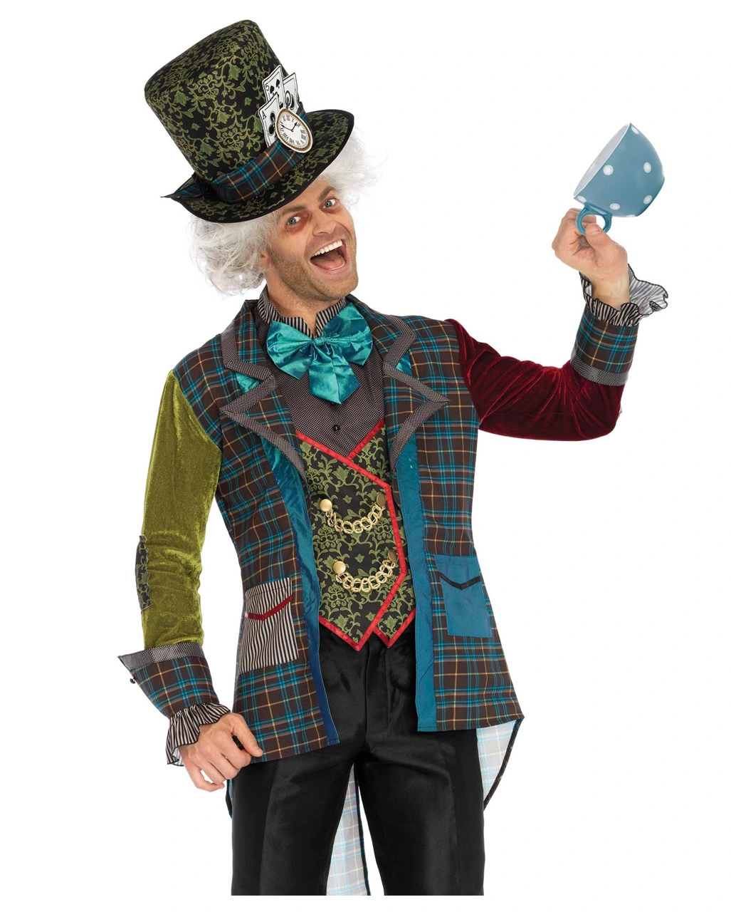 Verrückter Hutmacher Kostüm Deluxe 1 Verrückter Hutmacher Kostüm Deluxe