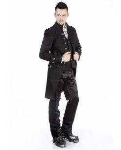 Viktorianischer Gothic Aristokrat Herren Mantel -Halloween Kostüme Herren Verkäufe viktorianischer gothic aristokrat herren mantel schwarz victorian gothic aristocrat mens coat black 39107 6