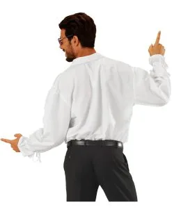 Weißes Rüschenhemd Mit Knöpfen -Halloween Kostüme Herren Verkäufe weisses rueschenhemd mit knoepfen karnevalshemd piratenhemd seeraeuberhemd 25592 3